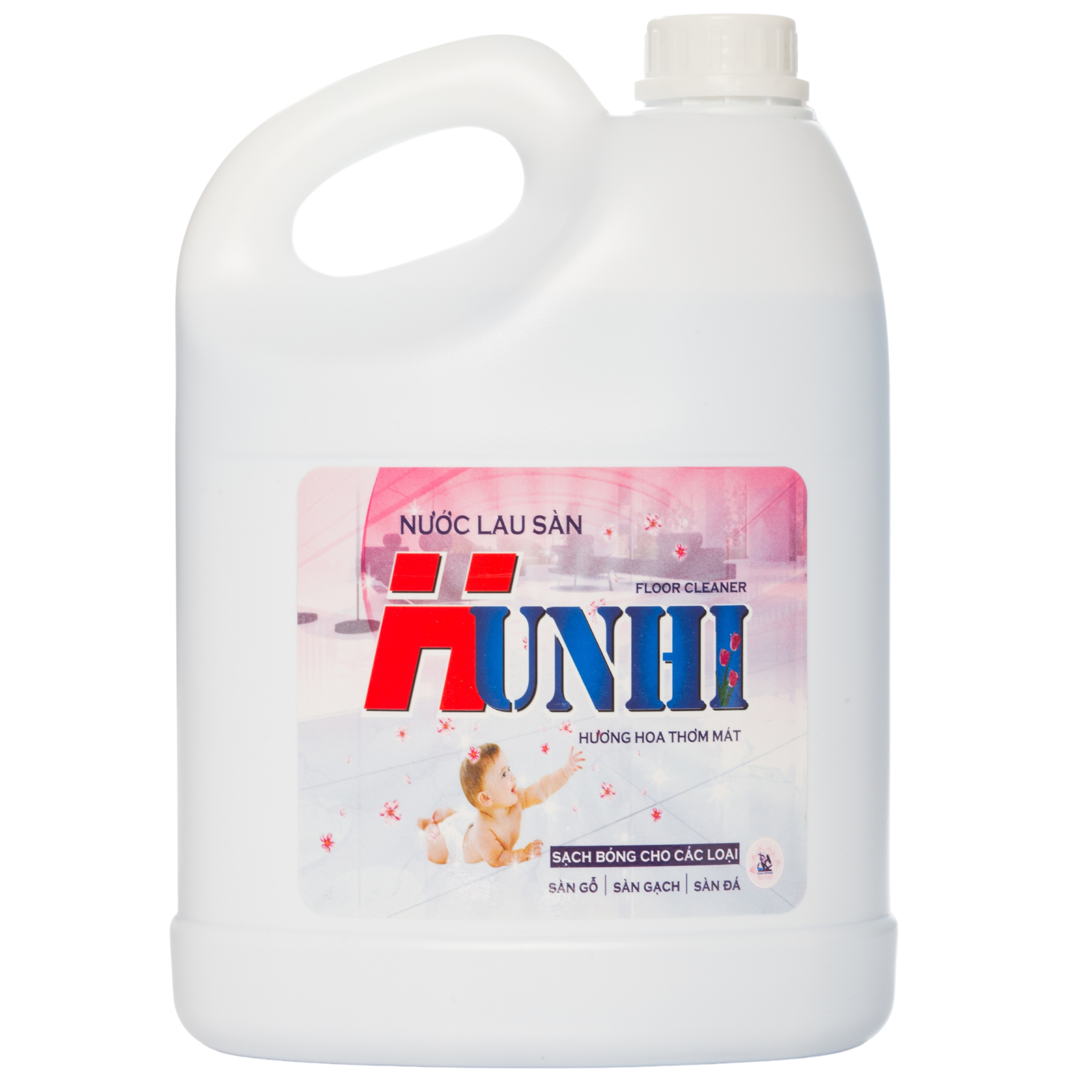 Nước lau sàn mặt trước can 3,6 lít